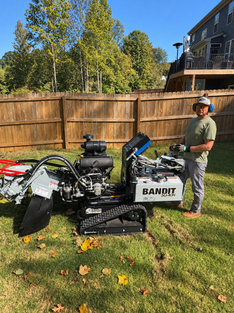 Bartley stump grinding