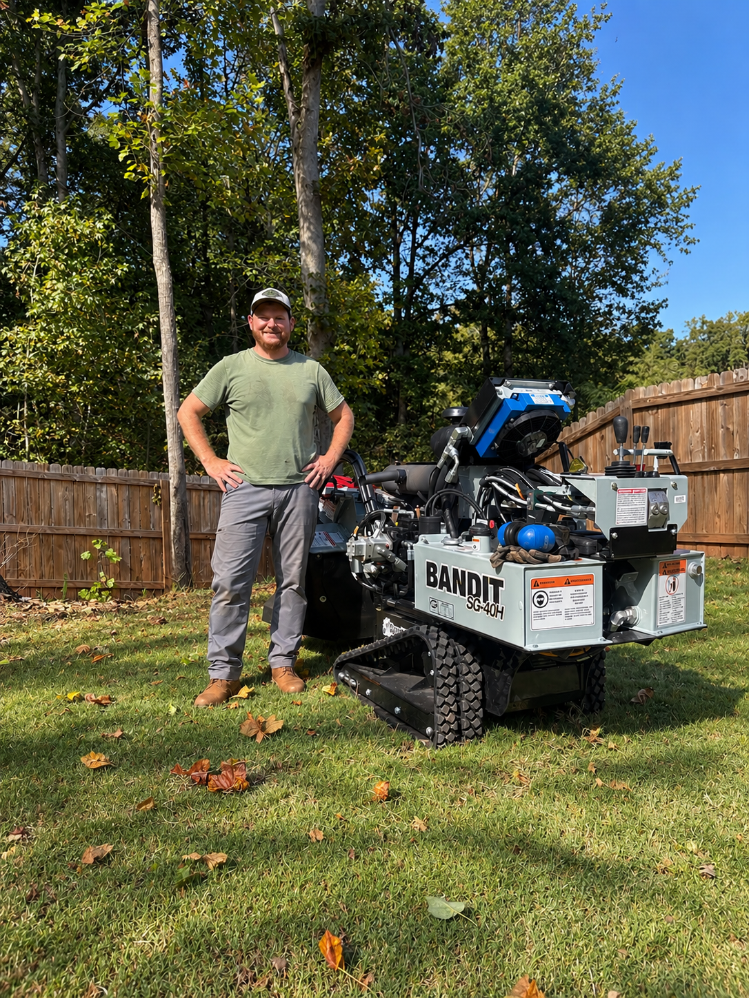 Bartley stump grinding